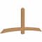 Ekena Millwork Bellingham Timber Gable Bracket, Western Red Cedar, 96"W x 40"H x 3 1/2"D x 5 1/2"F, 10/12 Pitch GBW096X40X0406BEL00SWR - alternate 2